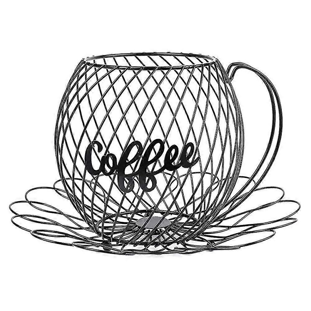 Coffee Pod Holder And Organizer Mug,coffee Mug Storage Basket