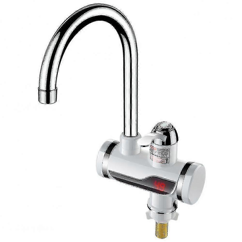 1pc Less Steel Digital Display Hot And Tap Mixer Er Kit Sink Basin