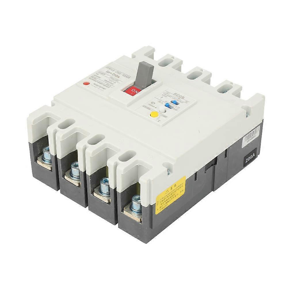 3P+N Residual Current Circuit Breaker RCCB Air Switch 800V (250A)