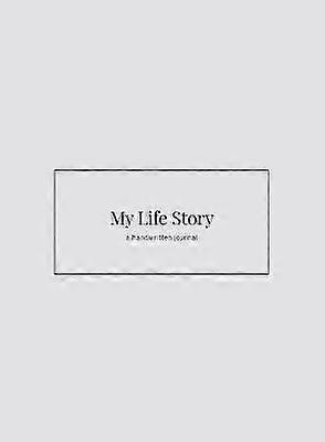 My Life Story a handwritten journal