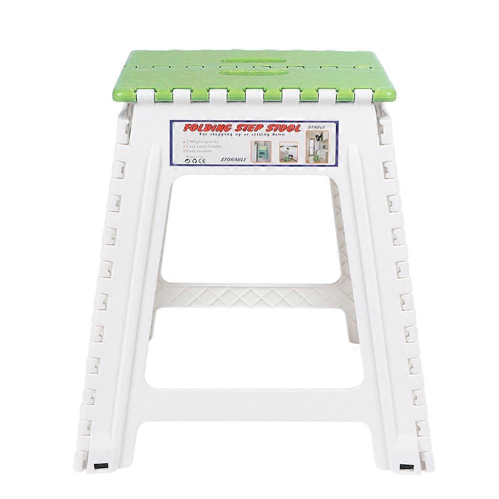 Super starker klappbarer Tritthocker für Kinder Erwachsene Küche Badezimmer Garten Tritthocker grün