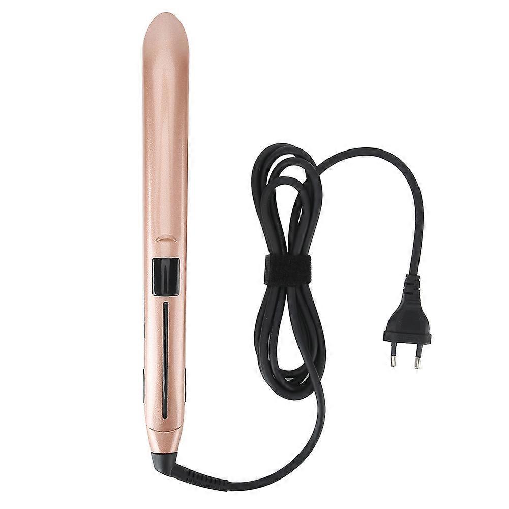 Electric Hair Straighter Temperature Adjustable LED Display Styling Iron