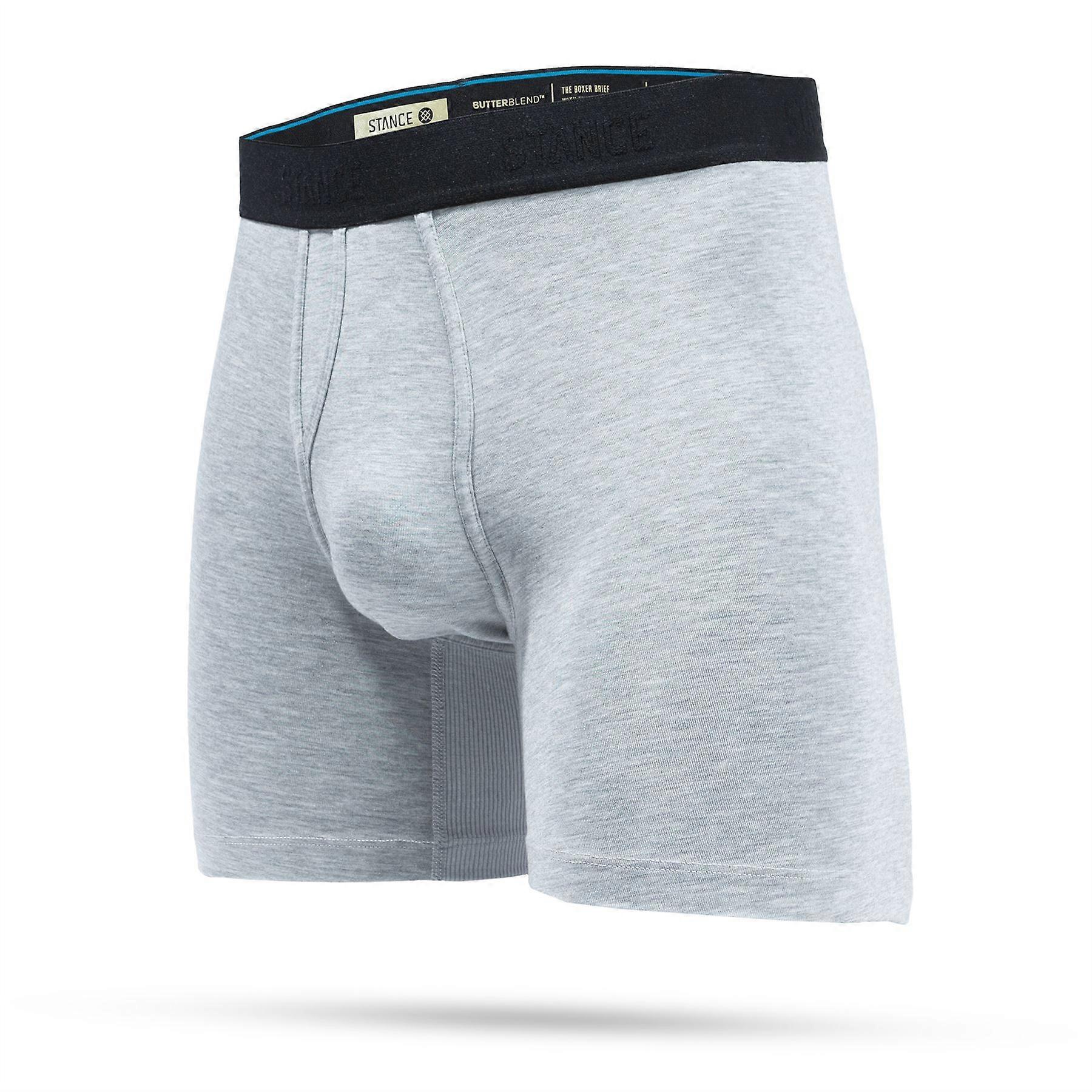 Stance Mens Regulation Grey  Boxer Briefs