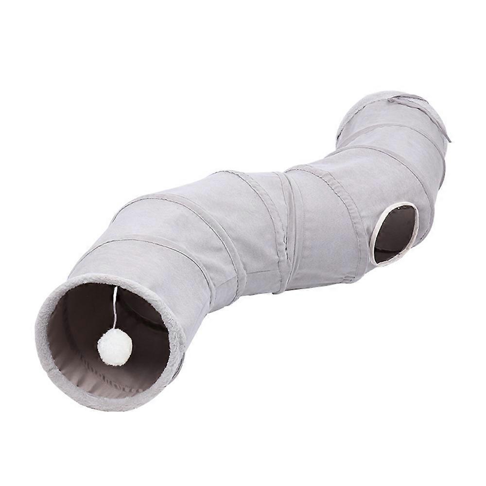 Street Tunnel Cat Tunnel, Foldable Donut Circle Shape