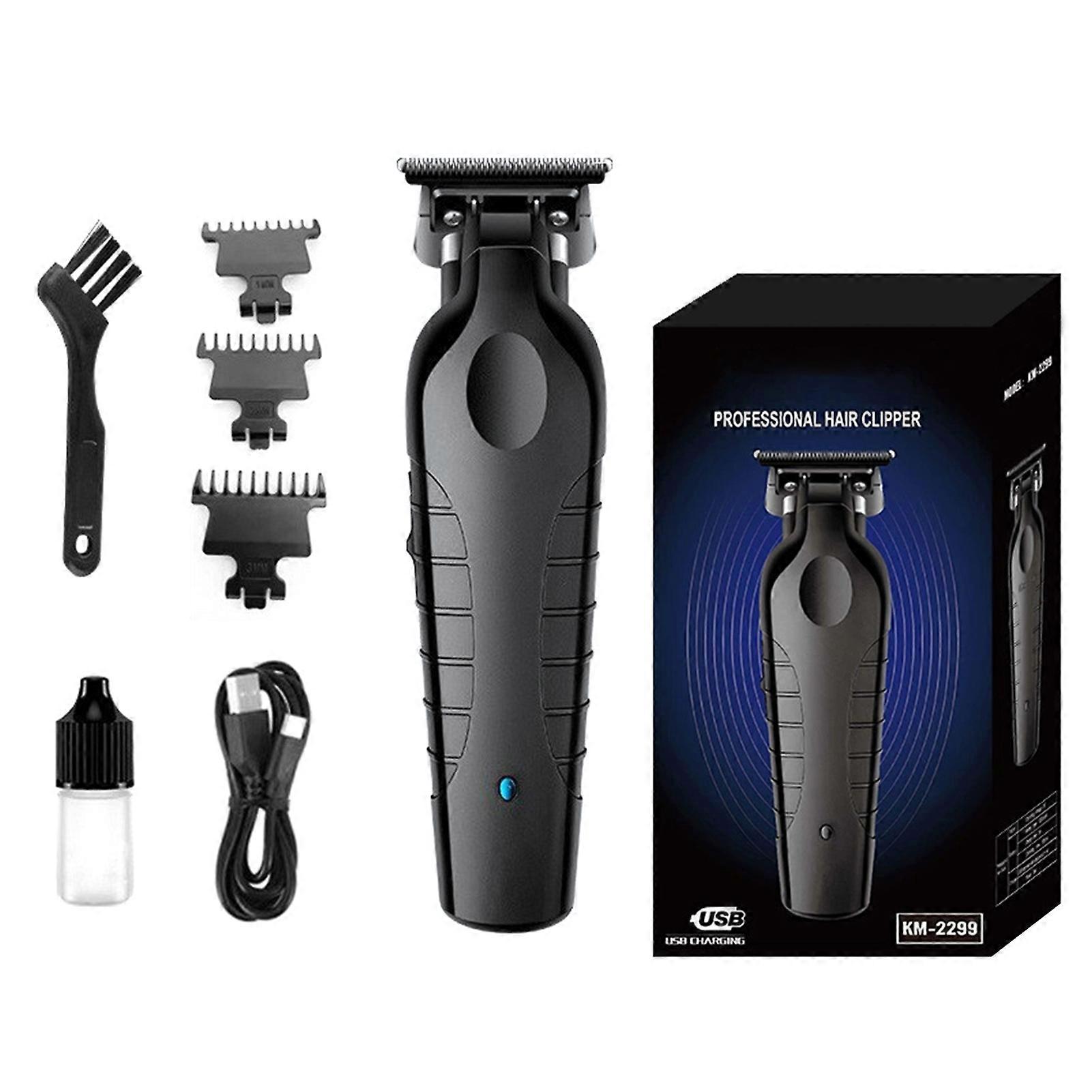 Electric Hair Clipper for Professional Use - Barber-Grade Trimmer for Shaving, Styling, and Carving