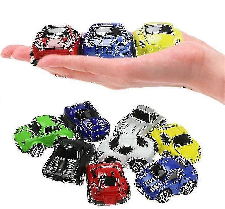 8pcs Mini Alloy Car, Parent-child Interactive Model Toy