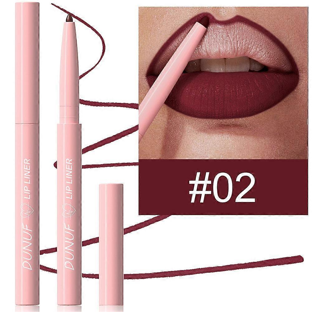 Wasserfester matter Lippenstift und Lipliner-Stift, lang anhaltender Lipliner-Stift