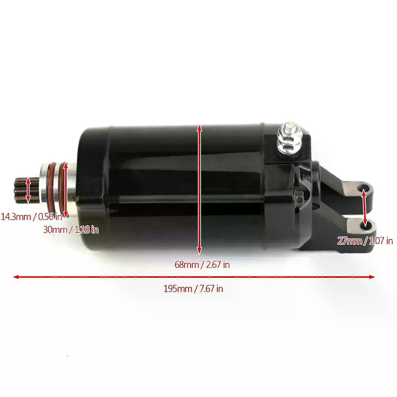 unique Starter Motor for SeaDoo Spark 2 Up / 3 Up 900 Rotax ACE 2014-2019 for Can-Am Maverick X3 OEM 420893830 420892426