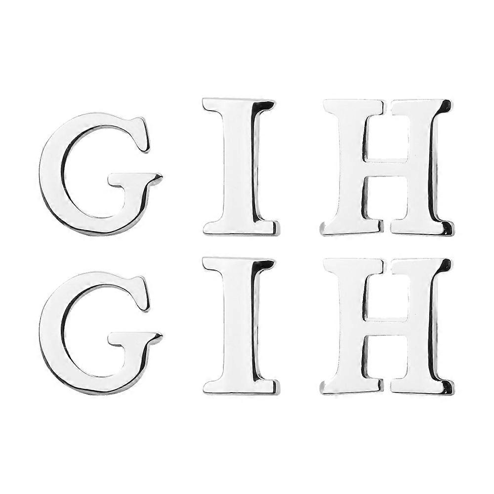 Cufflinks, Alphabet Cufflinks for Men