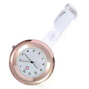 Nurse Watch Clip On  Hanging Fob Watch with Aluminium Alloy Cover  Nursing Watch Nurse Pocket Watch for Nurses Doctors