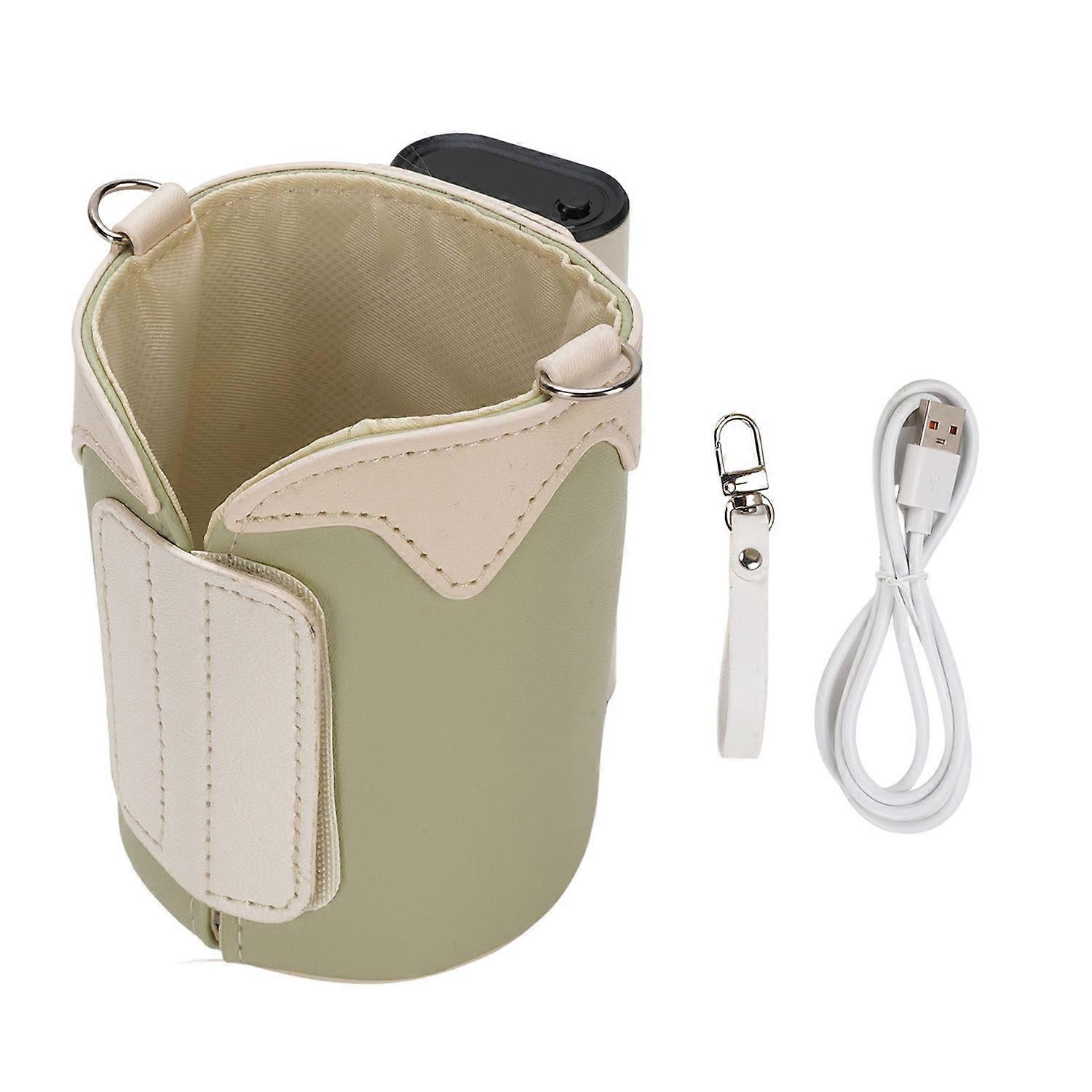 Baby Bottle Warmer Cover Digital Display Adjustable Gear Rechargeable Portable Baby Bottle Warmer Sl