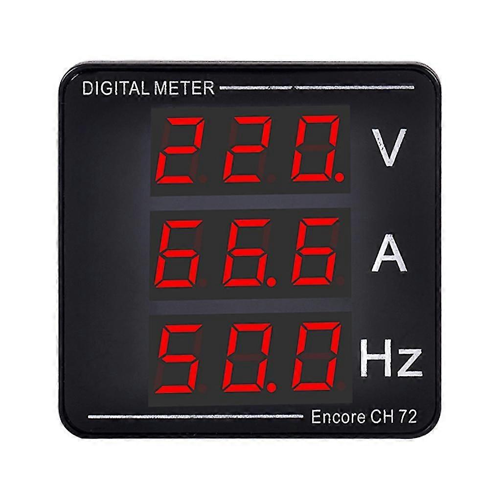 High Performance Digital Voltmeter Ammeter Panel AC50-500V 1-140A LED Display