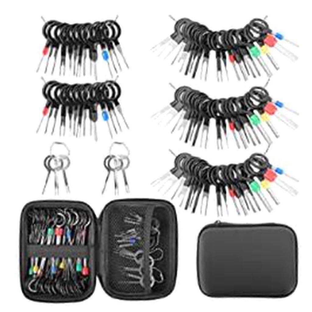 82PCS Wiring Crimp Connector Puller Depinning Tool Wire Terminal Release Tool