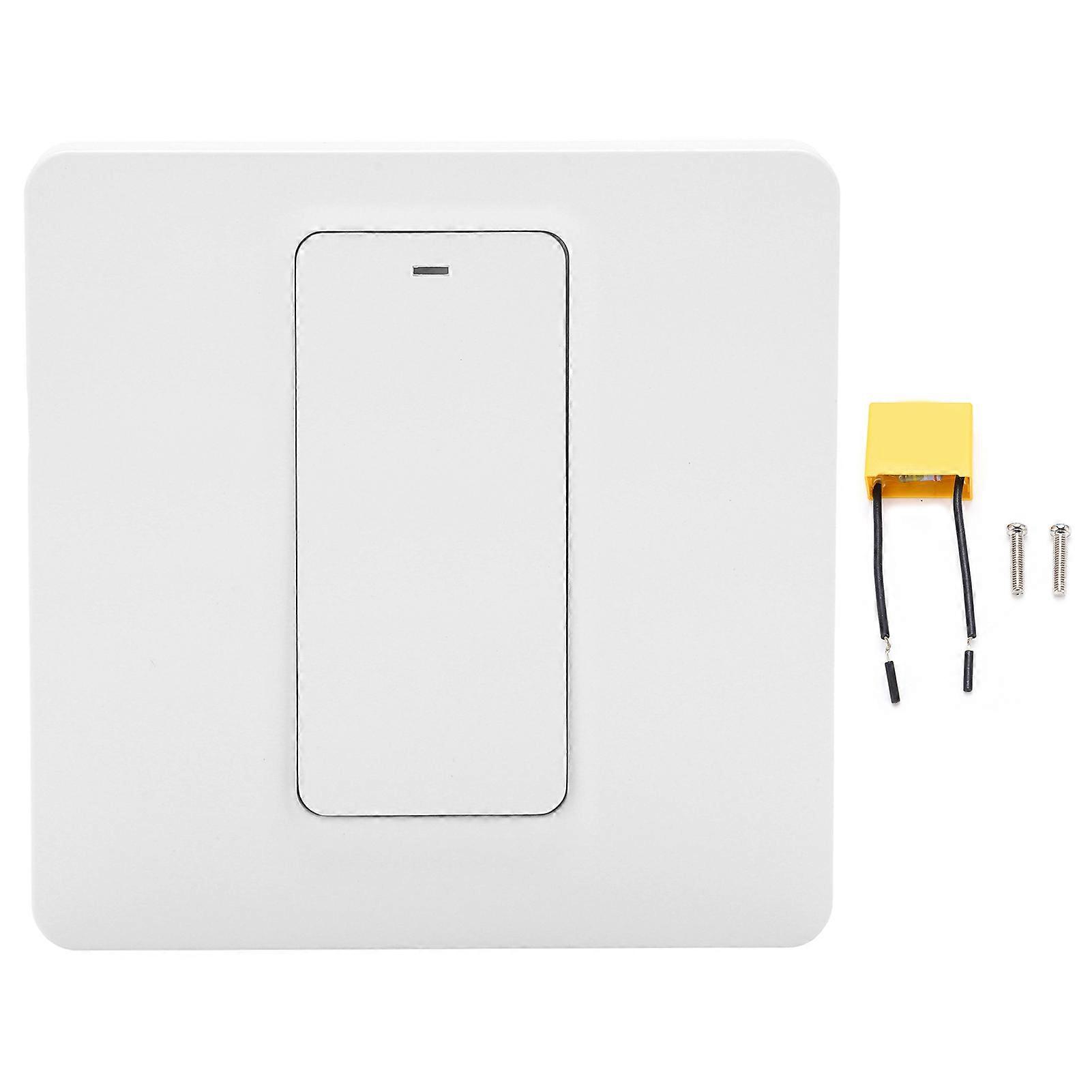 Smart Wall Light Switch - Remote Control, Fireproof, Compatible with Smart Speakers