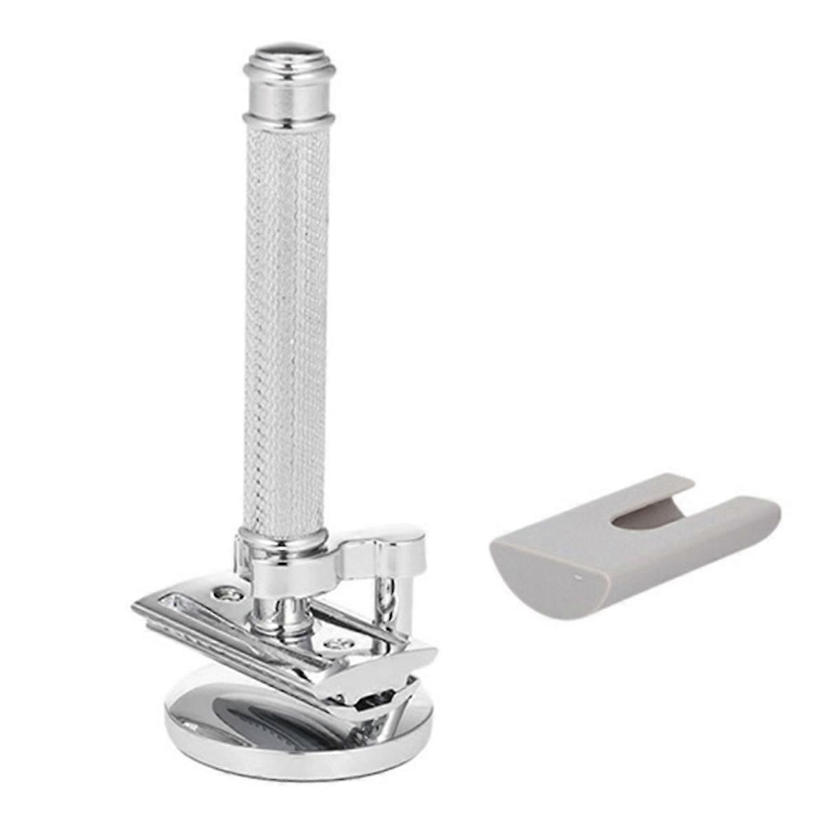 Silver Adjustable Double Edge Classic Safety