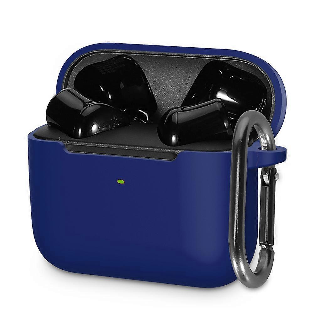 Protective Cover for  True Wireless X Waterproof Headphone Anti-dust Silicone Sleeve  Dark blue