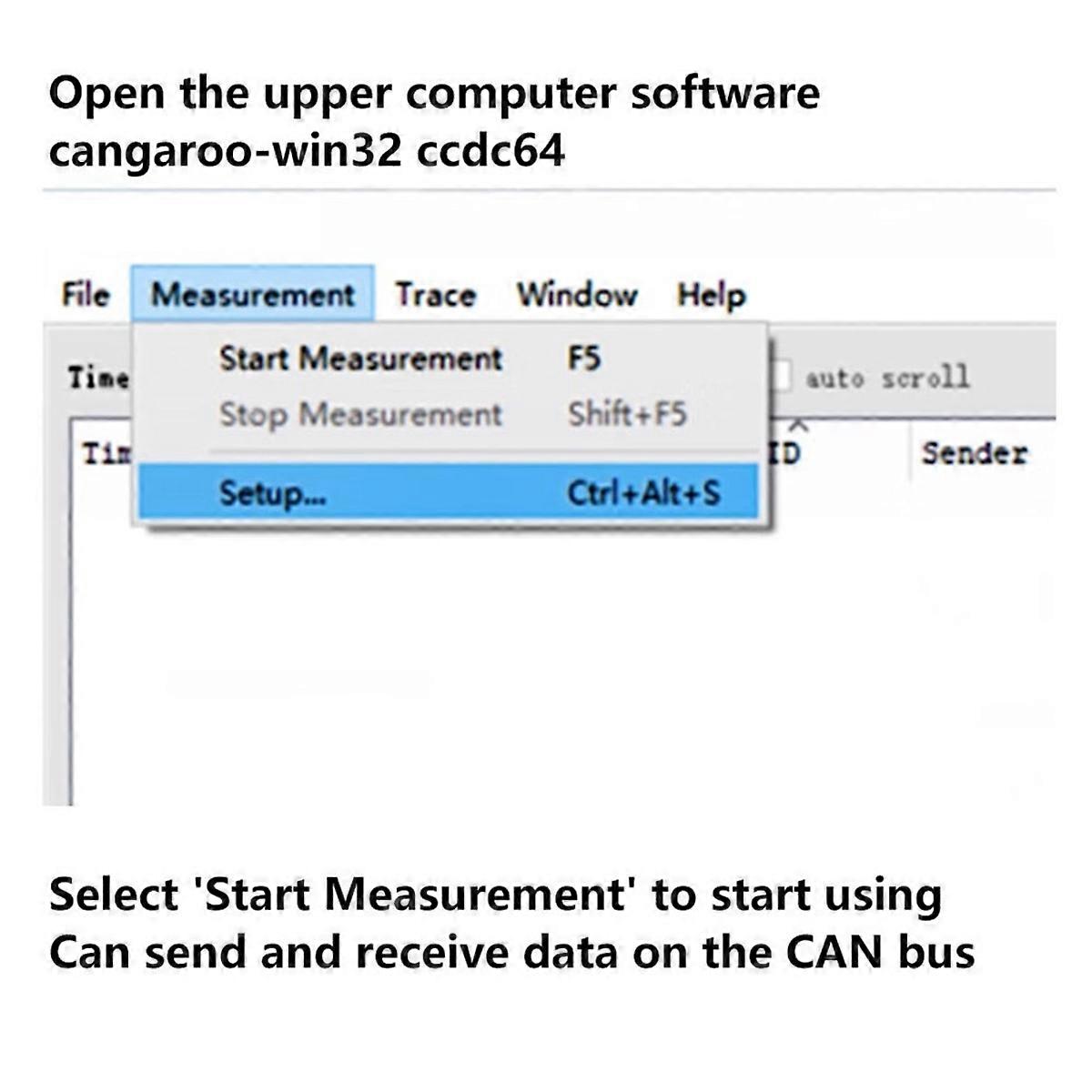 USB to CAN Module Support CAN Portable CAN Bus Analyzer V2.0 Version