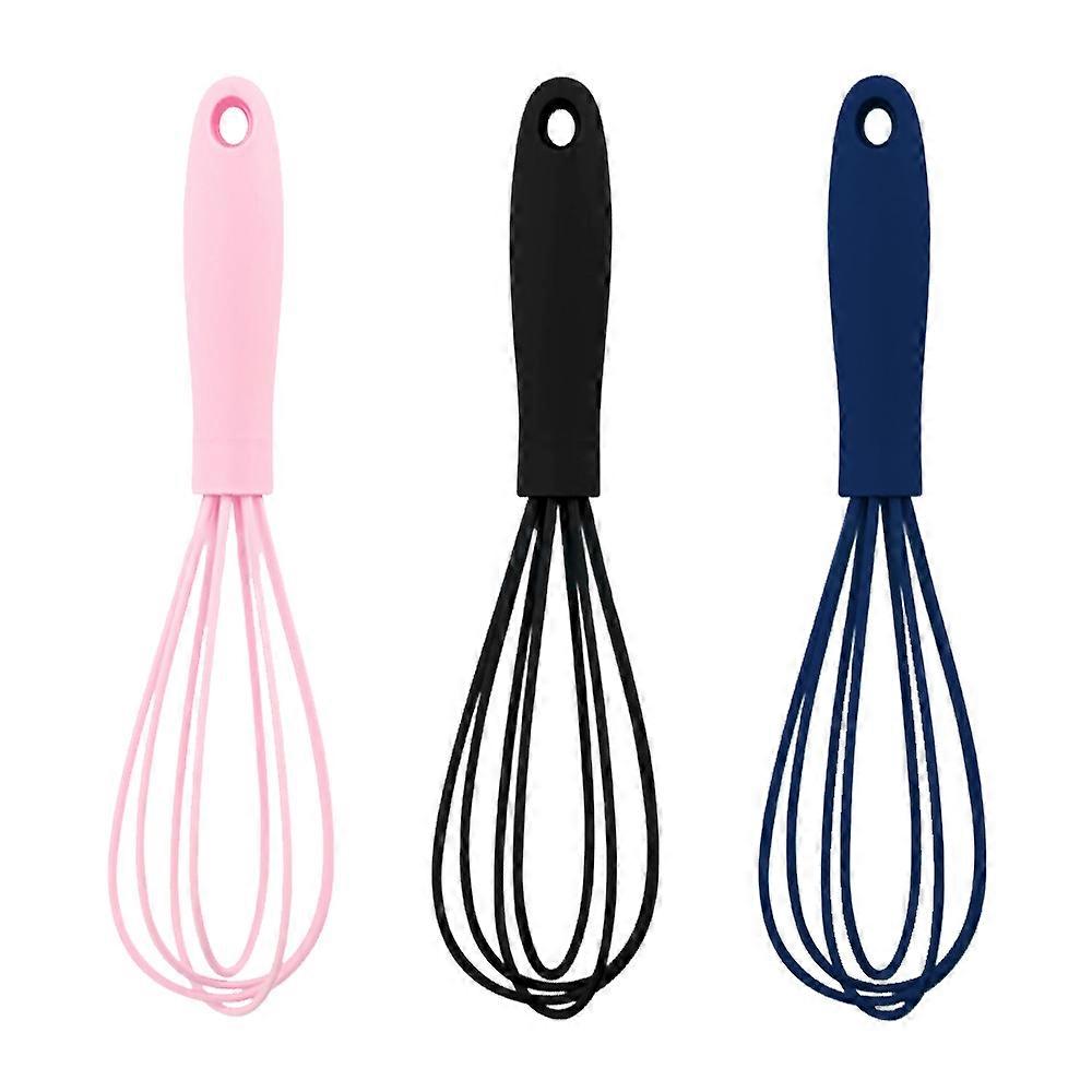 Mini Silicone Whisks, Eco-Friendly Non-Scratch Kitchen Tools