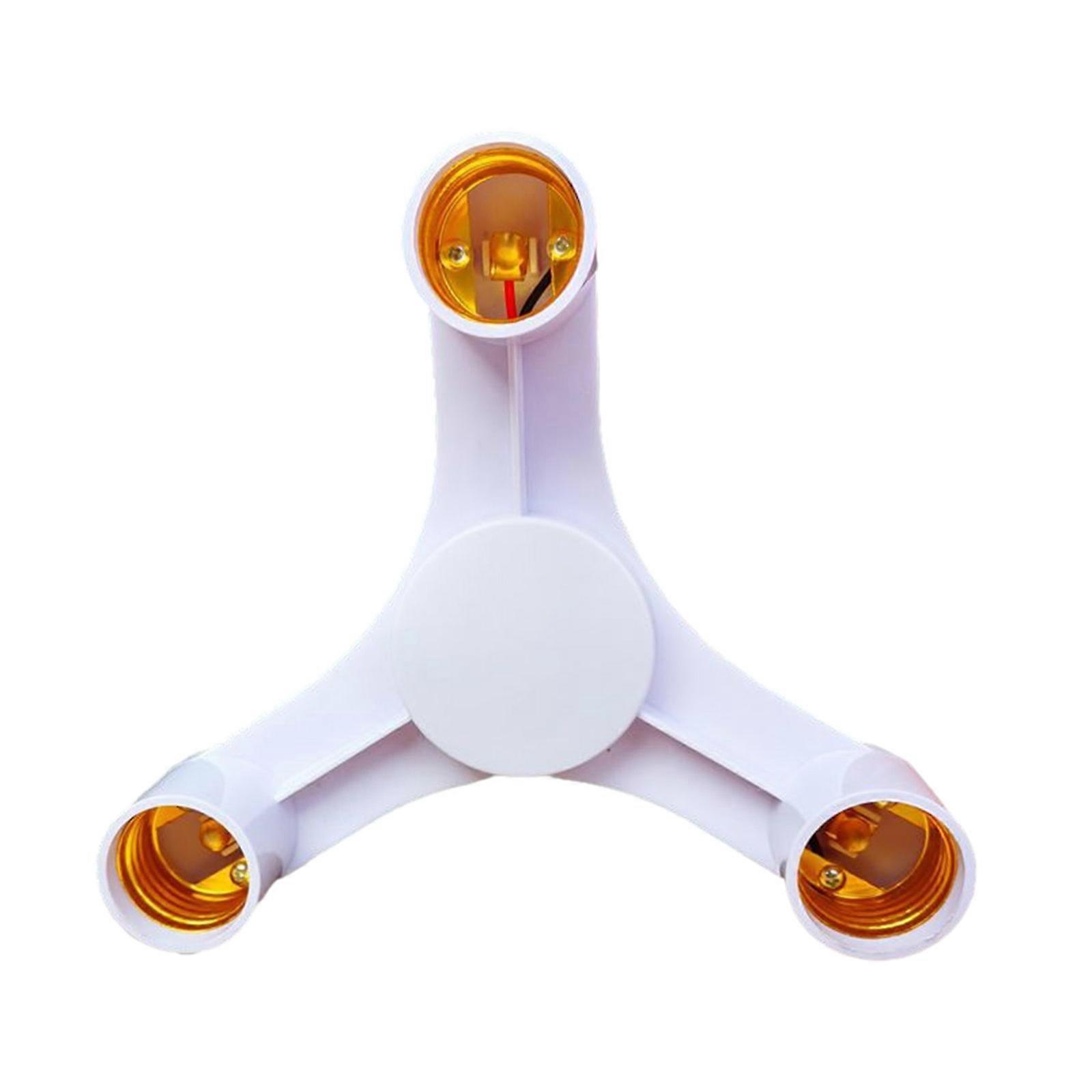 2/3/4/5/6/7 in 1 Light Bulb Socket Splitter, E26/E27 Light Socket Adapter Conventer, Standard Base LED Bulb Converter