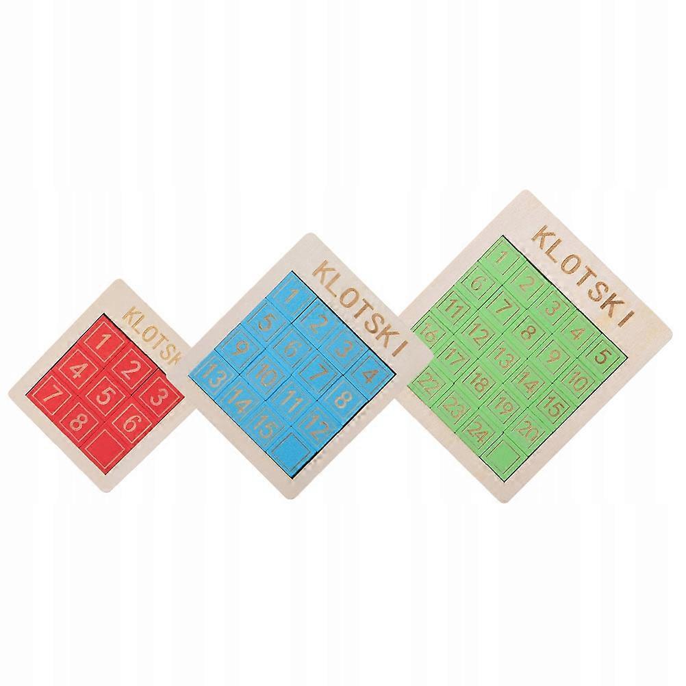 Huarong Road Digital Brain With Magnetic Numbers