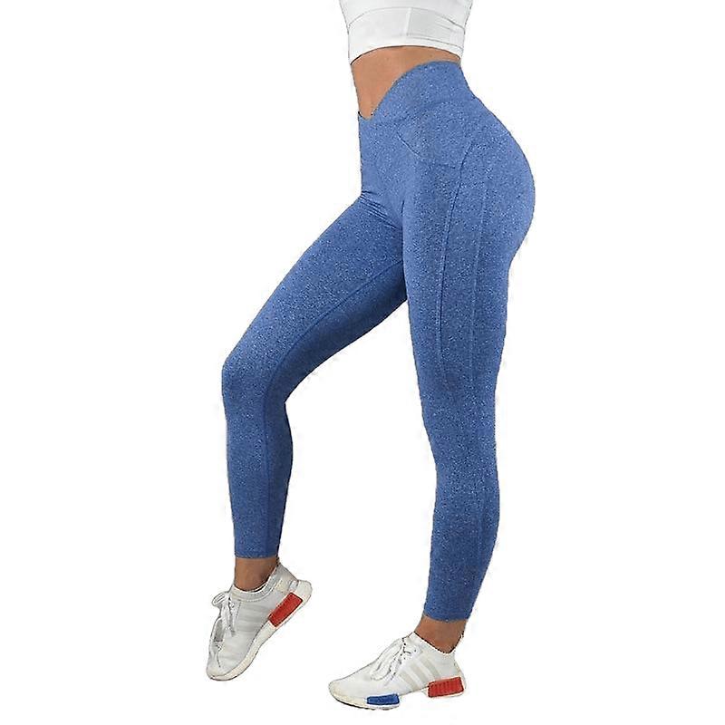 Sexy Female Breathable Patchwork Jeggings Activewear