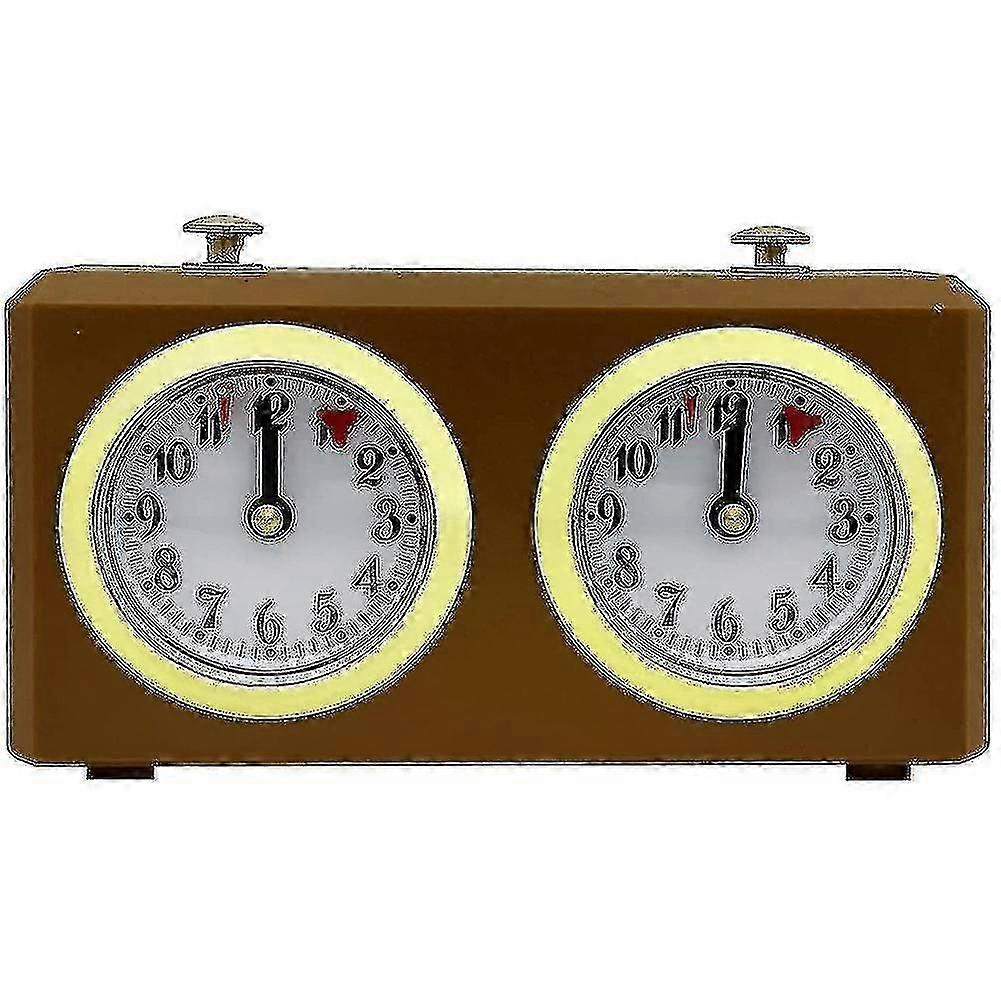 Mechanical Chess Clock Analog For Chess Game Timer Clock Official Clocks Timers No Battery Needed