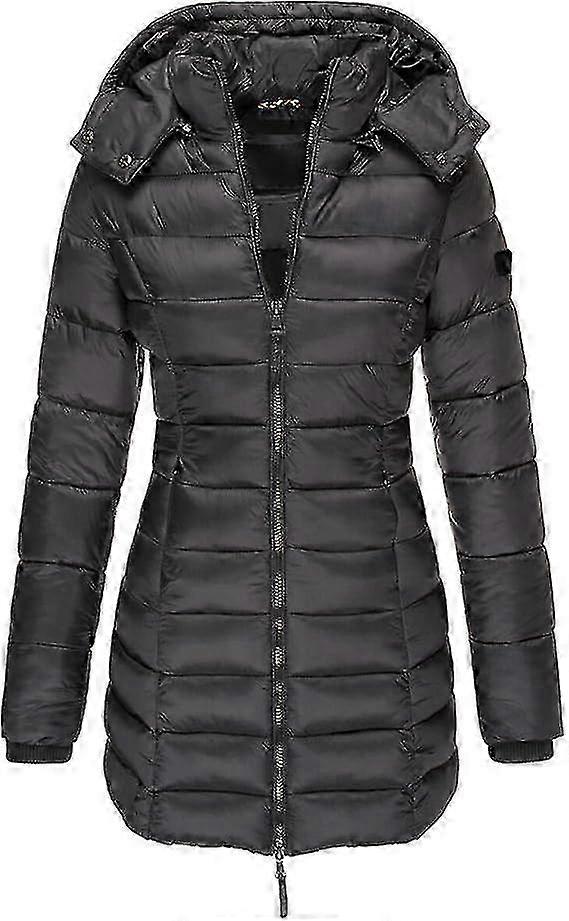 Women's Mid-length Slim-fitting Winter Down Cotton-padded Jacket