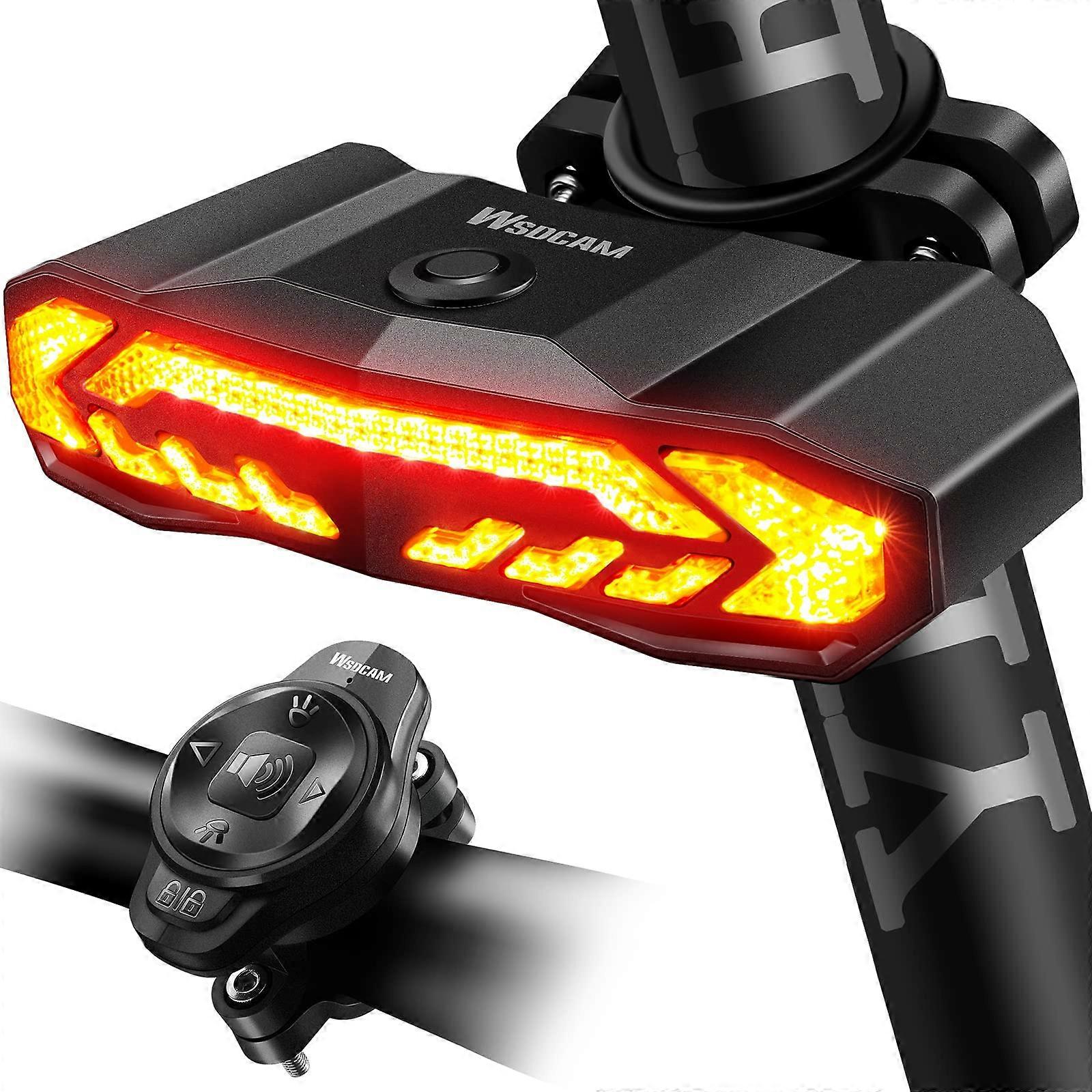 Rechargeable Smart Bike Light Rear Bicycle Tail Light
