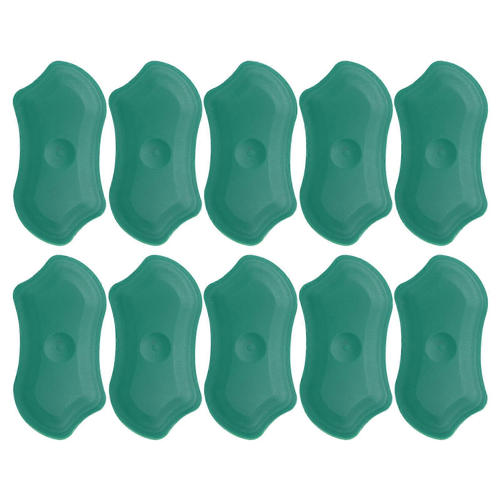 10pcs LCD Screen Opening Spudger Pry Tool Bendable Professional Screen Pry Slice Dismantling Tool for Tablet Laptops Green