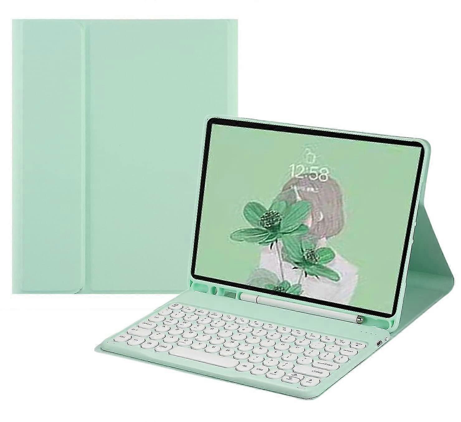 Ipad 10th Generation 2022 10.9 "Keyboard Case (verde menta)