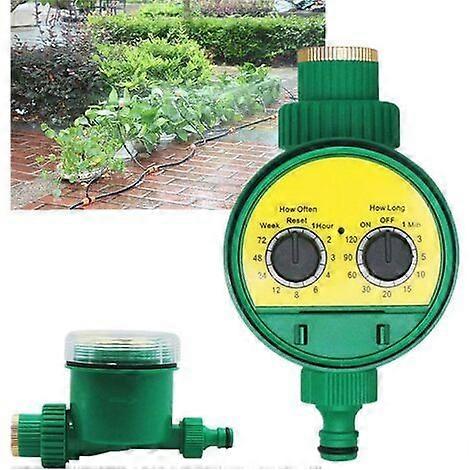 Watering timer, outdoor watering controller, electronic automatic watering hose timer