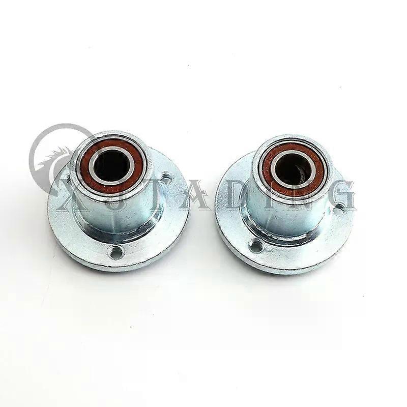 1ペアカートフロントホイールナックルスピンドル5 "/ 6"ホイールハブDIY中国110cc 168 200FゴーカートバギーATV UTVクワッドバイクパーツに適合
