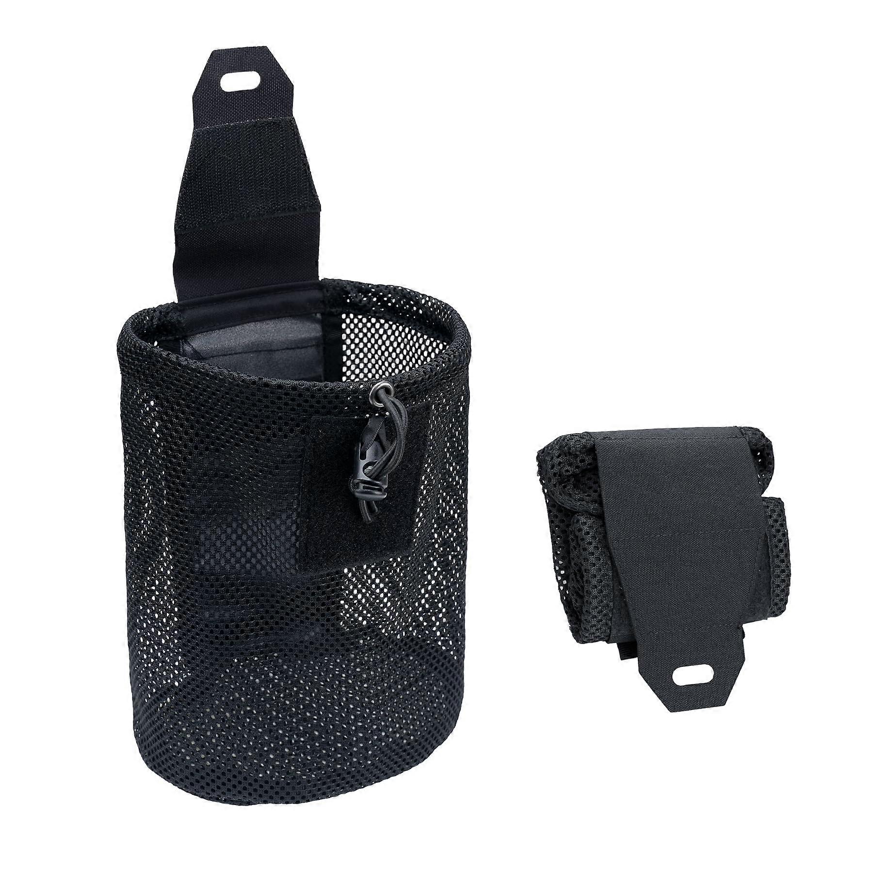 Tactical Molle Dump Pouch Foldable Mag-Net Drawstring Recycle Pouch Recovery Tool Pack for Molle Belt Tactical Vest Backpack