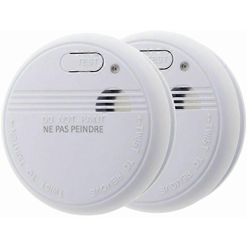 Lot de 2x dtecteurs de fume NF