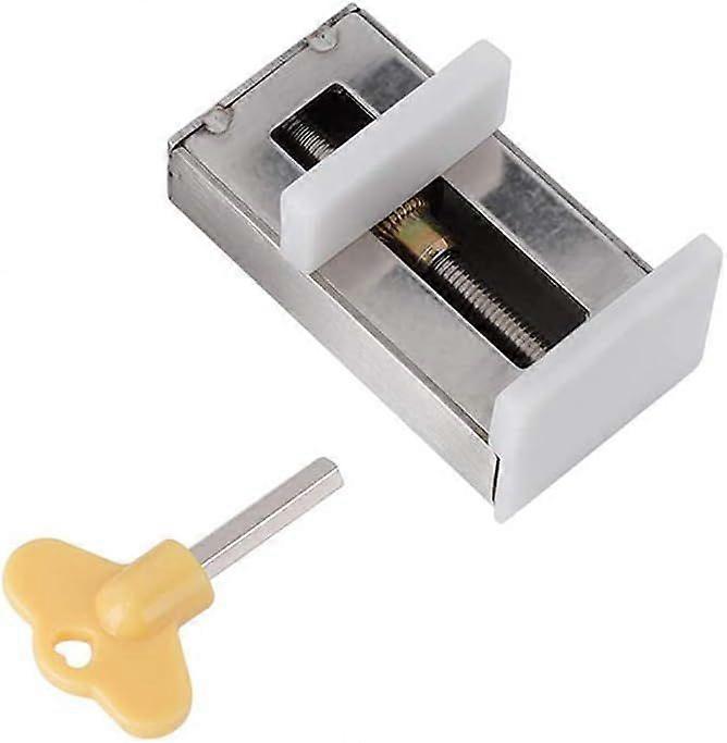 2pcs Security Window Locks, Window Safety Limiter, Aluminum Door Frame Lock with Key, Child Safety Lock, Adjustable Window Lock