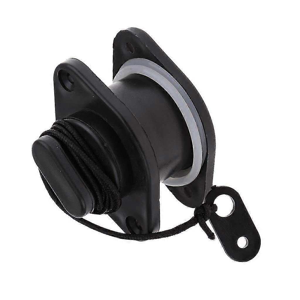 Universal PVC Scupper Drain Valve Cap for Kayak Inflatable Boat 24mm Gray