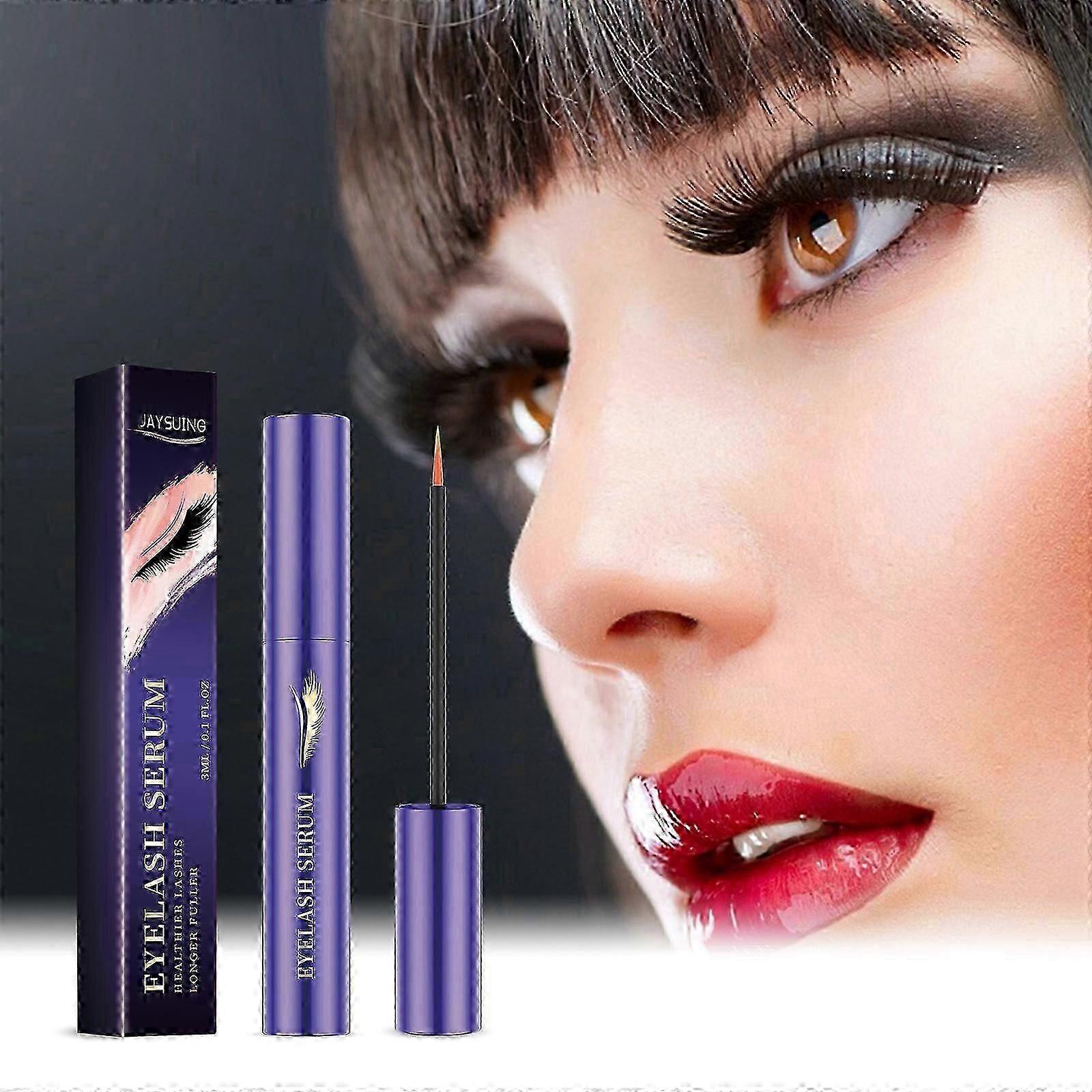 Jaysuing Eyelash Serum Natural Curl Black Beautiful Thick Long Gentle Non-smudge Mascara 3ml (For export sales only, domestic sales prohibited, purcha