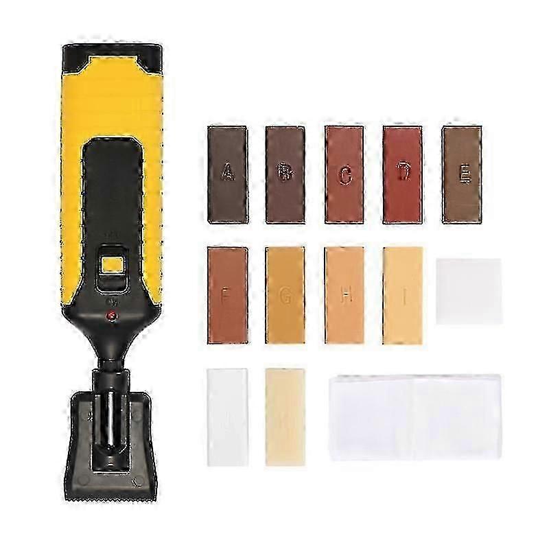 1 Set Effective Manual Floor Repair Kit Metal Practical Fireproof Wax Block for Home