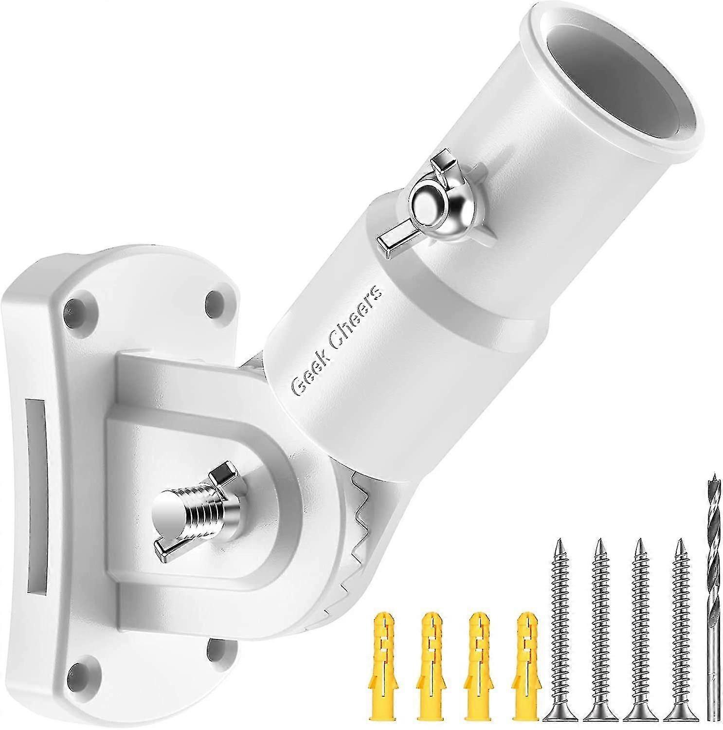 حامل عمود العلم ، قوس العلم متعدد المواقف الثقيلة T304 الفولاذ المقاوم للصدأ العلم القطب جبل للمنزل & عقارات، قوي خالي من الصدأ 1 بوصة قطر