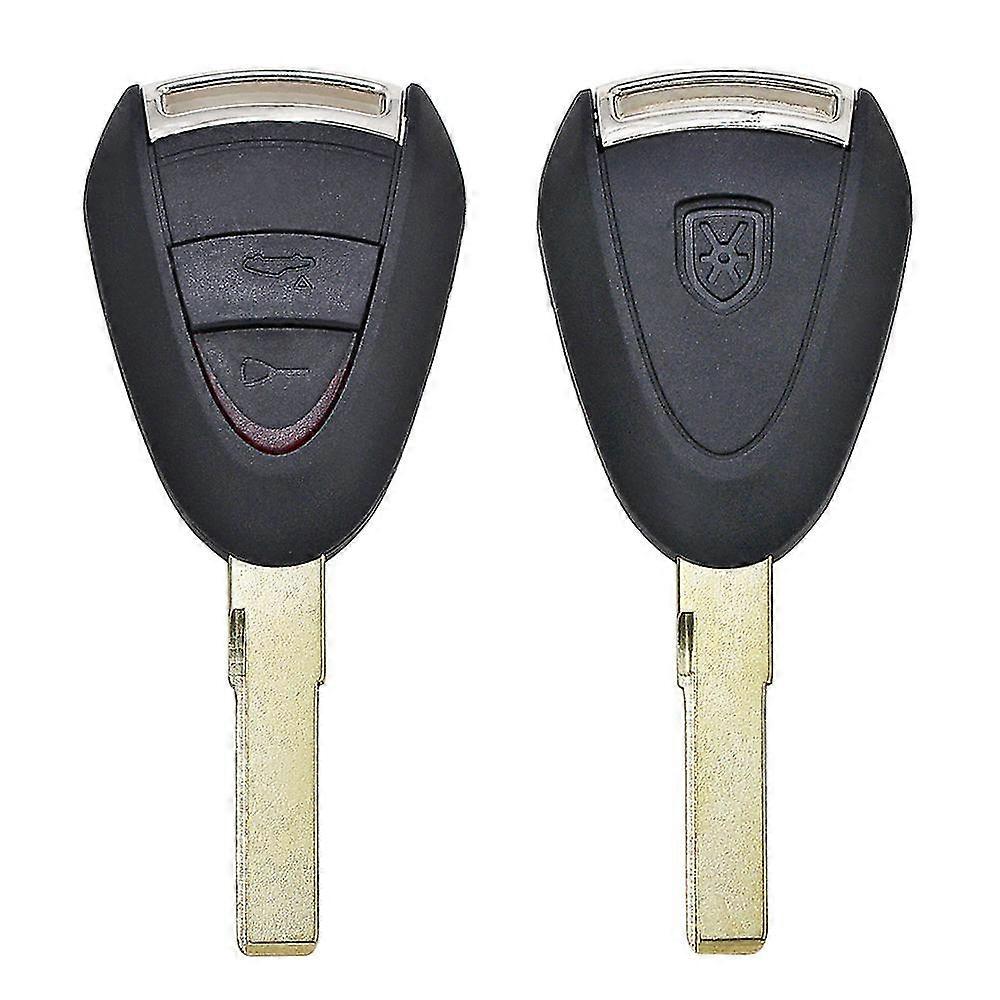 Replacement 2 Button / 3 Button Key Shell Case For Porsche Boxster/cayman 911/997 Carrera And 911 Ta