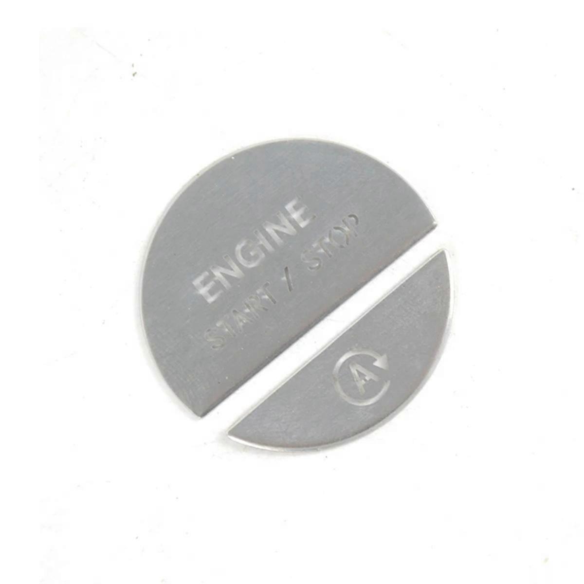 Engine One Start Stop Key Button Sticker for W206 Silver