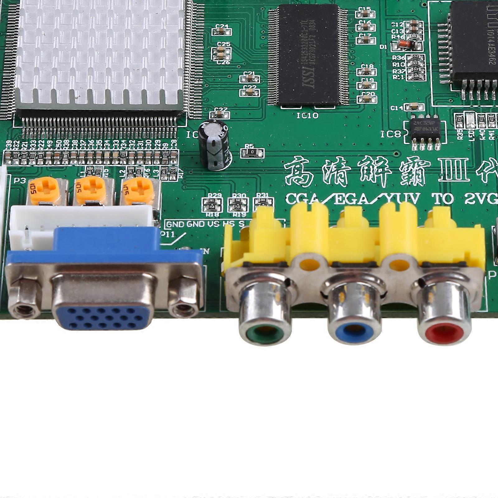 Convertitore Video Arcade RGB/CGA/EGA/YUV A VGA – Con Cablaggio Jamma 22 AWG
