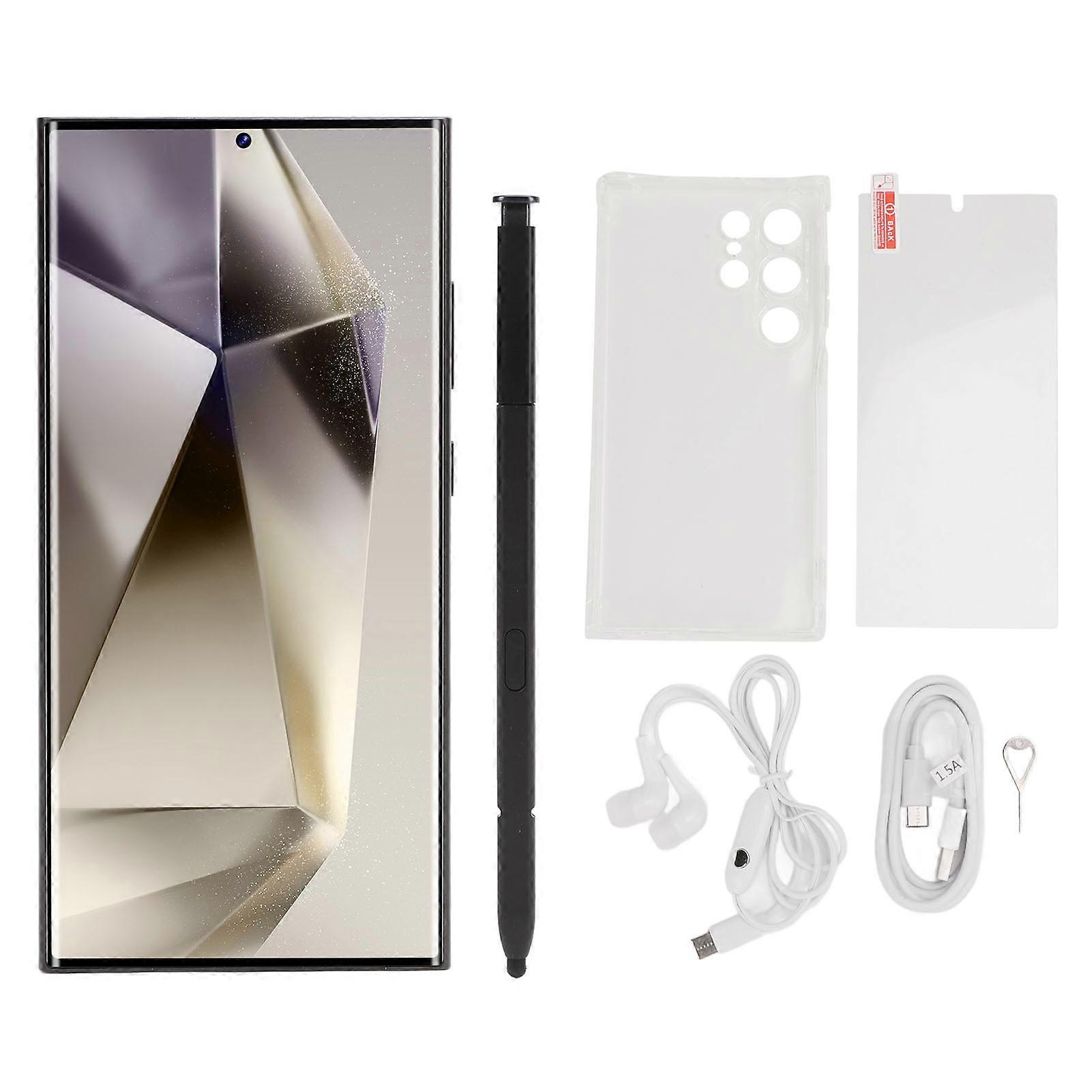 for S24 Ultra Smartphone 6.75in HD Screen 12GB 256GB SIM Dual Standby for Android Phone Built in Pen