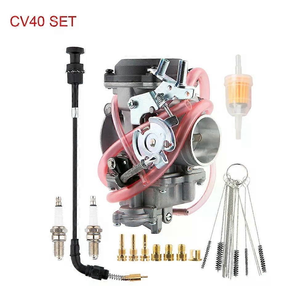 con High quality New Motorcycle Carburetor Carb Set For HARLEY DAVIDSON 40MM CV40 PERFORMANCE TUNED