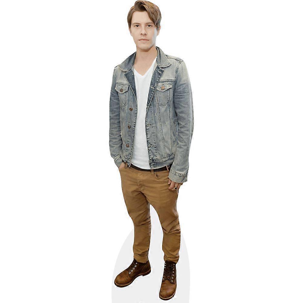 Xavier Samuel (Denim Jacket) Cardboard Cutout (lifesize OR mini size). Standee. Stand Up.