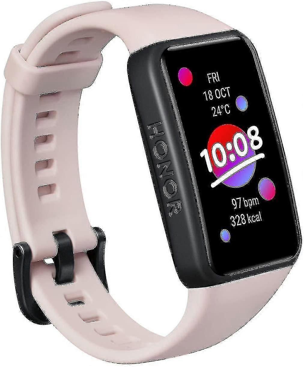 Honor Band 6 Ladies Smart Watch 1.47 "amoled Smart Watch With Spo2 Heart Rate Sleep Stress Test Ip68