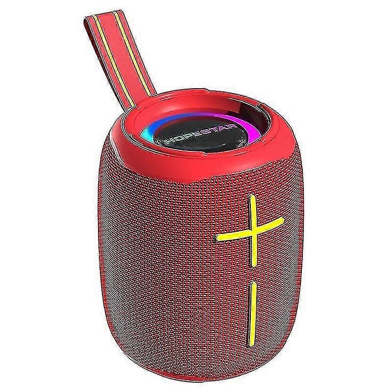 Mini Waterproof Wireless Bluetooth Speaker - Vibrant Red