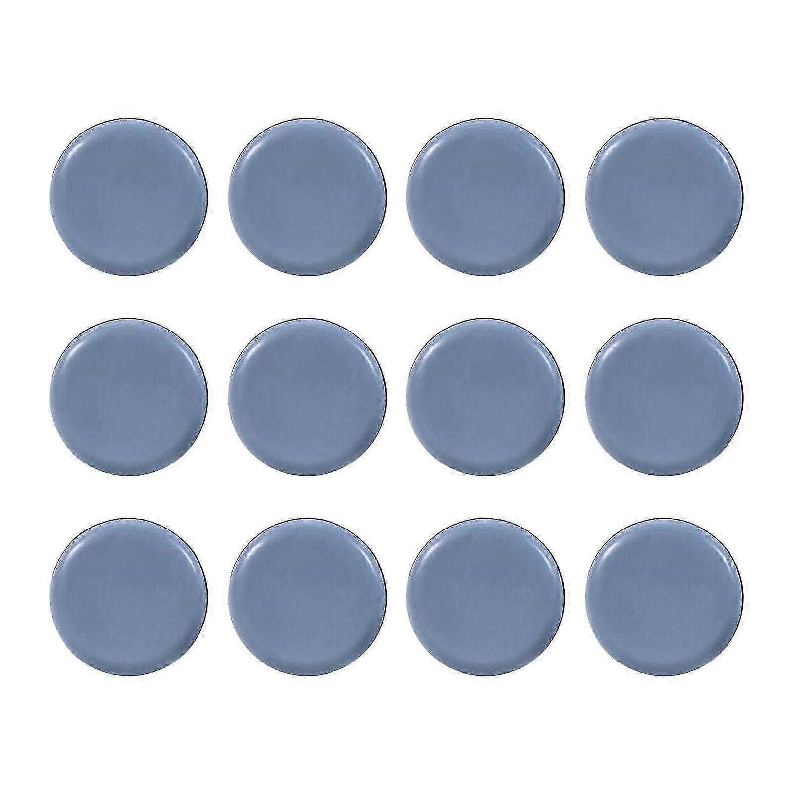 12Pcs Heavy Duty PTFE Furniture Sliders Self-Adhesive Moving Pads for Carpeted Floors and Tables