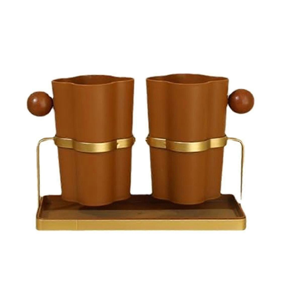 Multifunctional Kitchen Utensil Storage Bracket, Wall Mount or Countertop