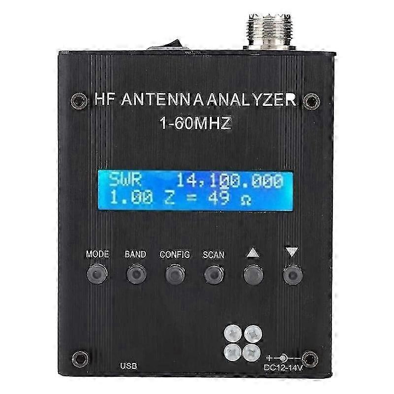 Antenna Analyzer Bluetooth Digital Shortwave Antenna Analyzer MR300 Output 20V Pp Typical Adjustable Meter Tester
